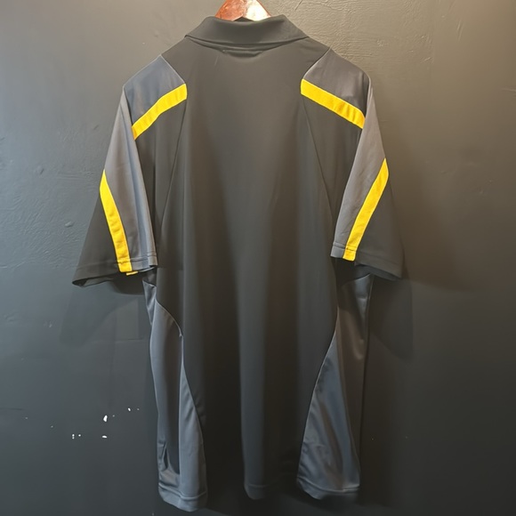 C8R CORVETTE RACING THREE-TONE POLO BLACK GRAY AND YELLOW - Picture 4 of 7